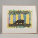 1745 4291 Färglitografi